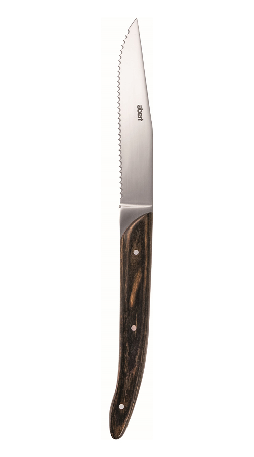 AB+ by Abert Safari Set 6 Pcs Steak Knives Serrated Blade